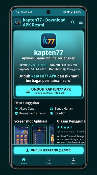Unduh dan Instal APK kapten77 untuk Android dengan Mudah