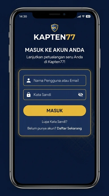 Masuk Akun Kapten77 dengan Mudah dan Cepat